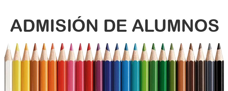Admisión de alumnos